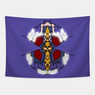 Purple alien Tapestry