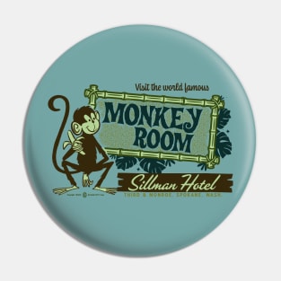 World Famous Monkey Room Vintage Spokane Washington Pin