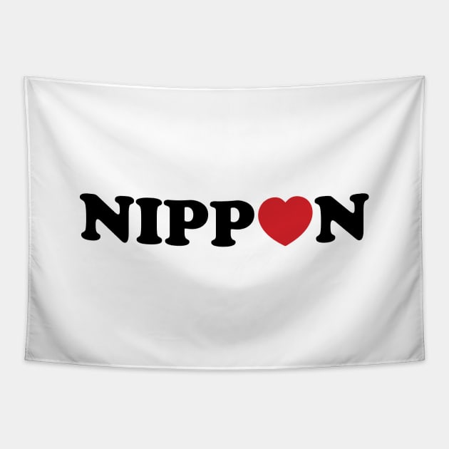 Nippon Love Heart Tapestry by tinybiscuits