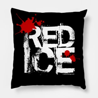 Red Ice (Hockey) Pillow