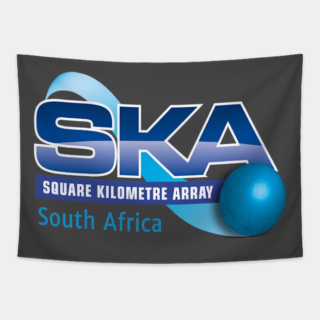 SKA - South Africa  New Logo Tapestry by Spacestuffplus