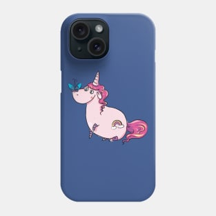 Unicorn & Butterfly Phone Case