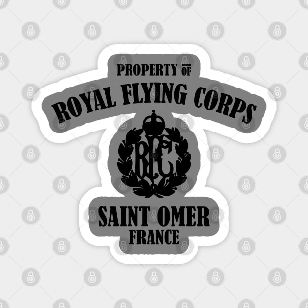 Royal Flying Corps France (subdued) Magnet by TCP