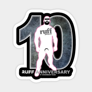 Ruff 10yr Anniversary Tee - Ring Magnet