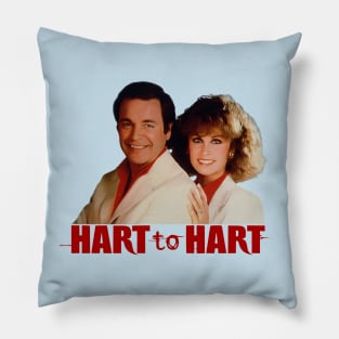 Hart to Hart -  Robert Wagner, Stefanie Powers - 80s Tv Show Pillow