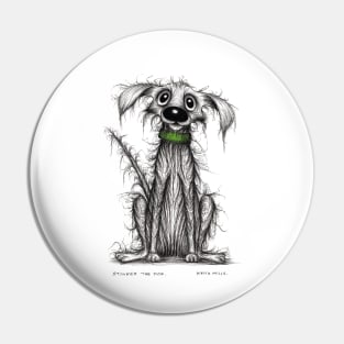 Stinker the dog Pin