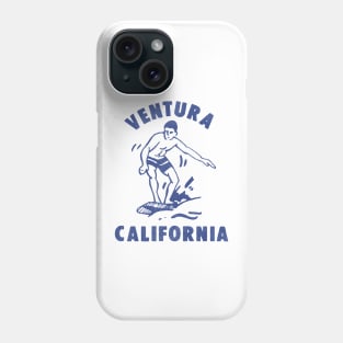 Ventura California Surfing Phone Case