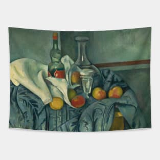 The Peppermint Bottle by Paul Cezanne Tapestry