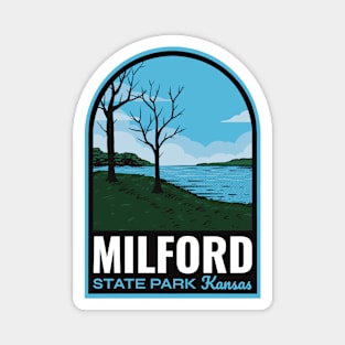 Milford State Park Kansas Magnet