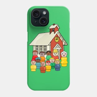 Schoolhouse Class Photo Phone Case