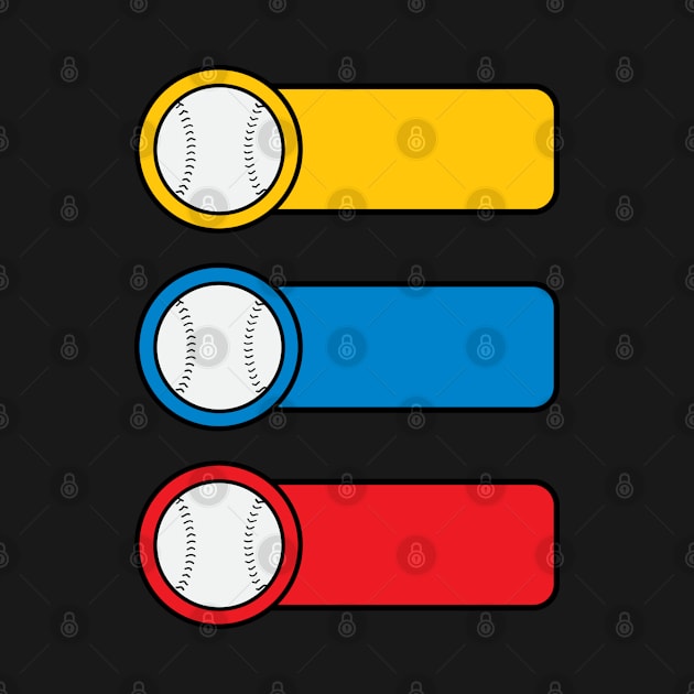 Baseball Sign Tags by theincomeplug