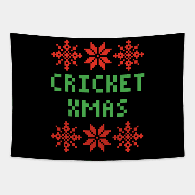 Ugly Christmas - Cricket XMAS Tapestry by isstgeschichte