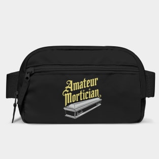 Amateur Mortician Gothic Dark Humor Spooky Coffin Bag