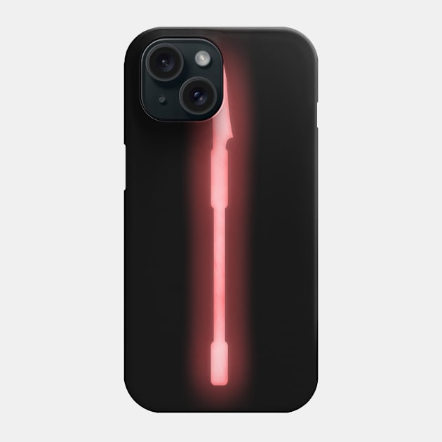 Spiritual Weapon (Red Glaive) Phone Case by The d20 Syndicate