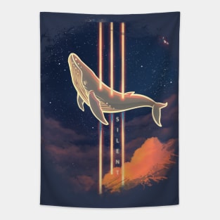 Lonely Whale Tapestry