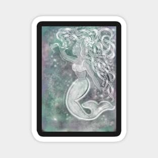 Manx mermaid Magnet