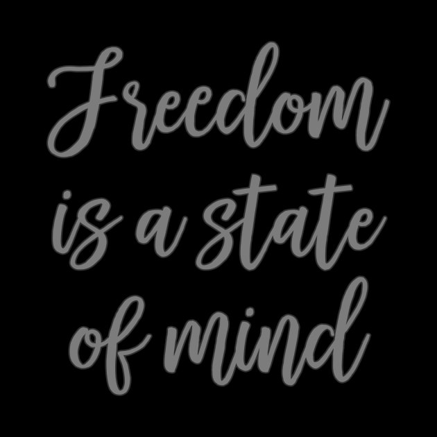 deep quotes freedom of mind by untagged_shop