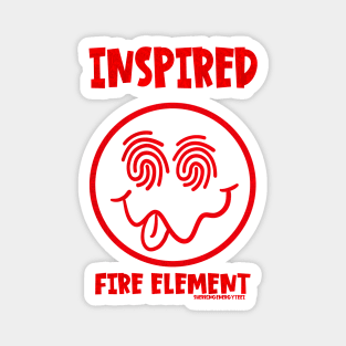 The Inspired Fire Element Magnet