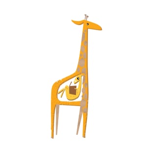 Ange the pregnant giraffe T-Shirt