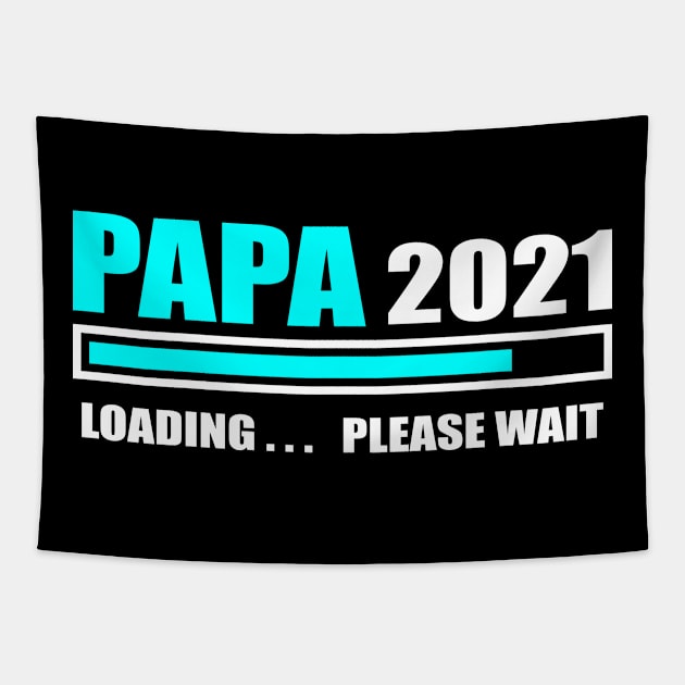 Papa 2021 Loading Tapestry by B3N-arts