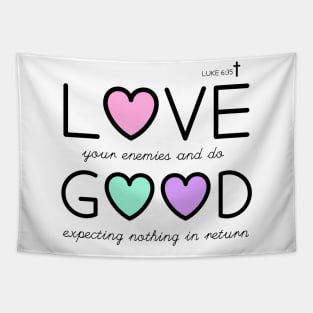 Love Your Enemies Tapestry