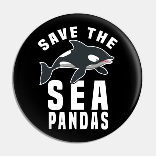 Save The Sea Pandas Pin