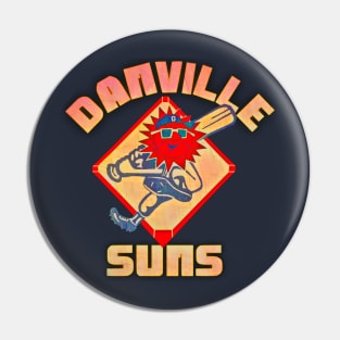 Danville Suns Baseball Pin