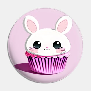 Bunblossom the Cupcake Pin