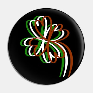 Shamrock Irish St. Paddys Pin