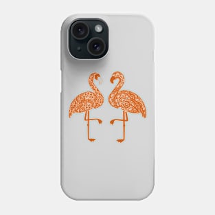 Flamingo Mandala Phone Case