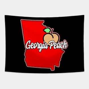 Georgia Peach Tapestry