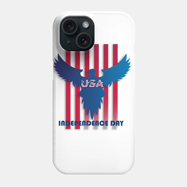 independence day Phone Case by The Pharaohs