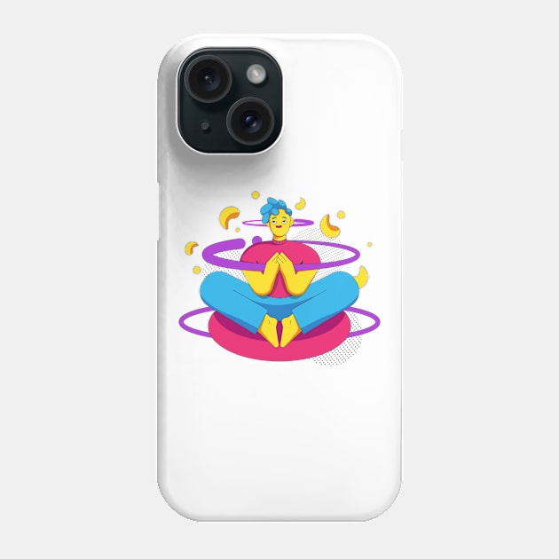 Zen yoga Phone Case by Evgeny