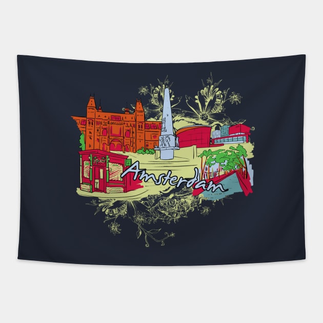 Amsterdam Tapestry by Verboten