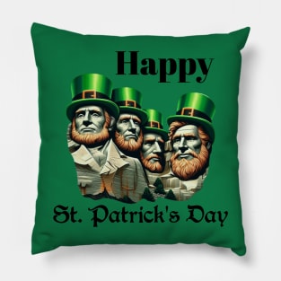 Luck of the Presidents: St. Patrick's Day Edition Pillow