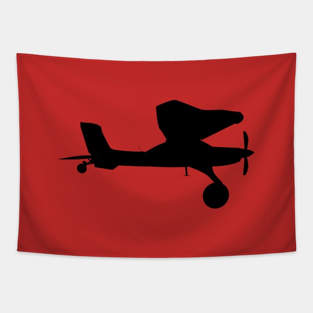 DRACO Turbine PZL-104 Wilga - One-of-a-kind Turboprop STOL Bush Plane Tapestry by Vidision Avgeek