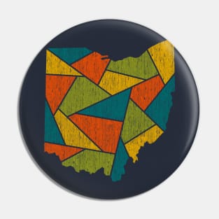 Ohio Mosaic - Cuyahoga Carnival Pin