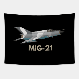 MiG-21 Jet Figter Tapestry