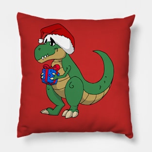 Jurassic'Mas T-rex Pillow