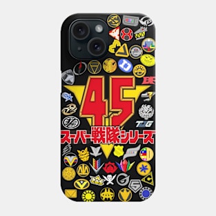 45th Anniversary Super Sentai Phone Case