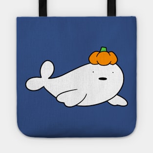 Pumpkin Baby Harp Seal Tote