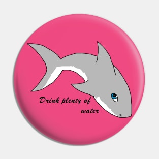 Friendly Shark Reminder Pin