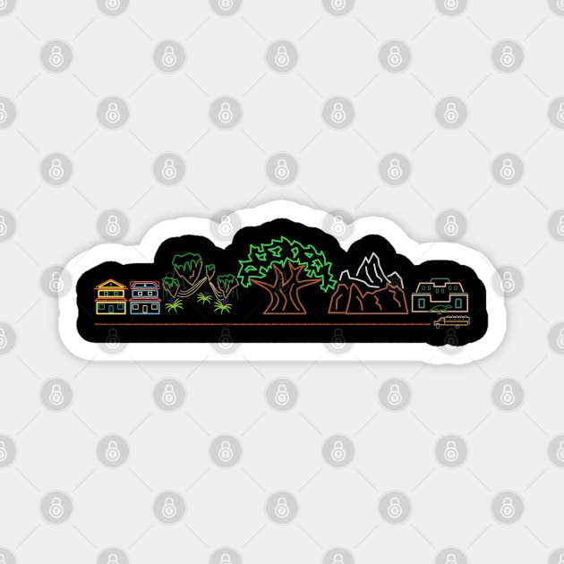 Animal Kingdom Magnet by Gartdog