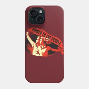 Power To The People Phone Case