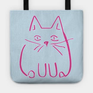 Pink Kitty Tote