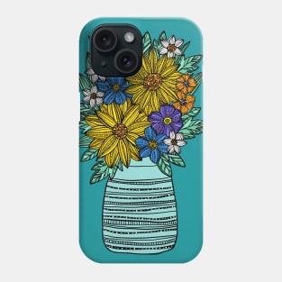 Sunflower Bouquet Phone Case