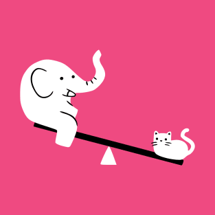 Cat And Elephant T-Shirt