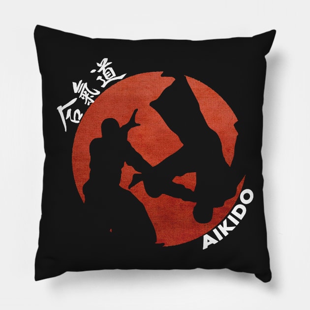 Aikido Pillow by TeeGo