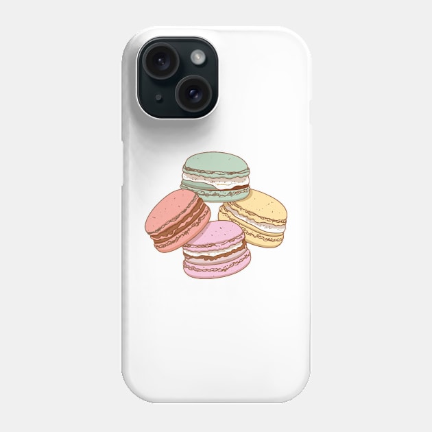 macarons Phone Case by InspiredByTheMagic