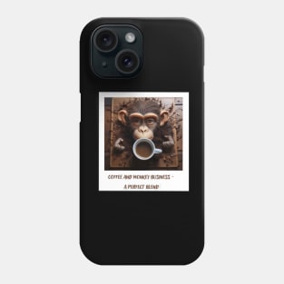 Coffee and Monkey Phone Case